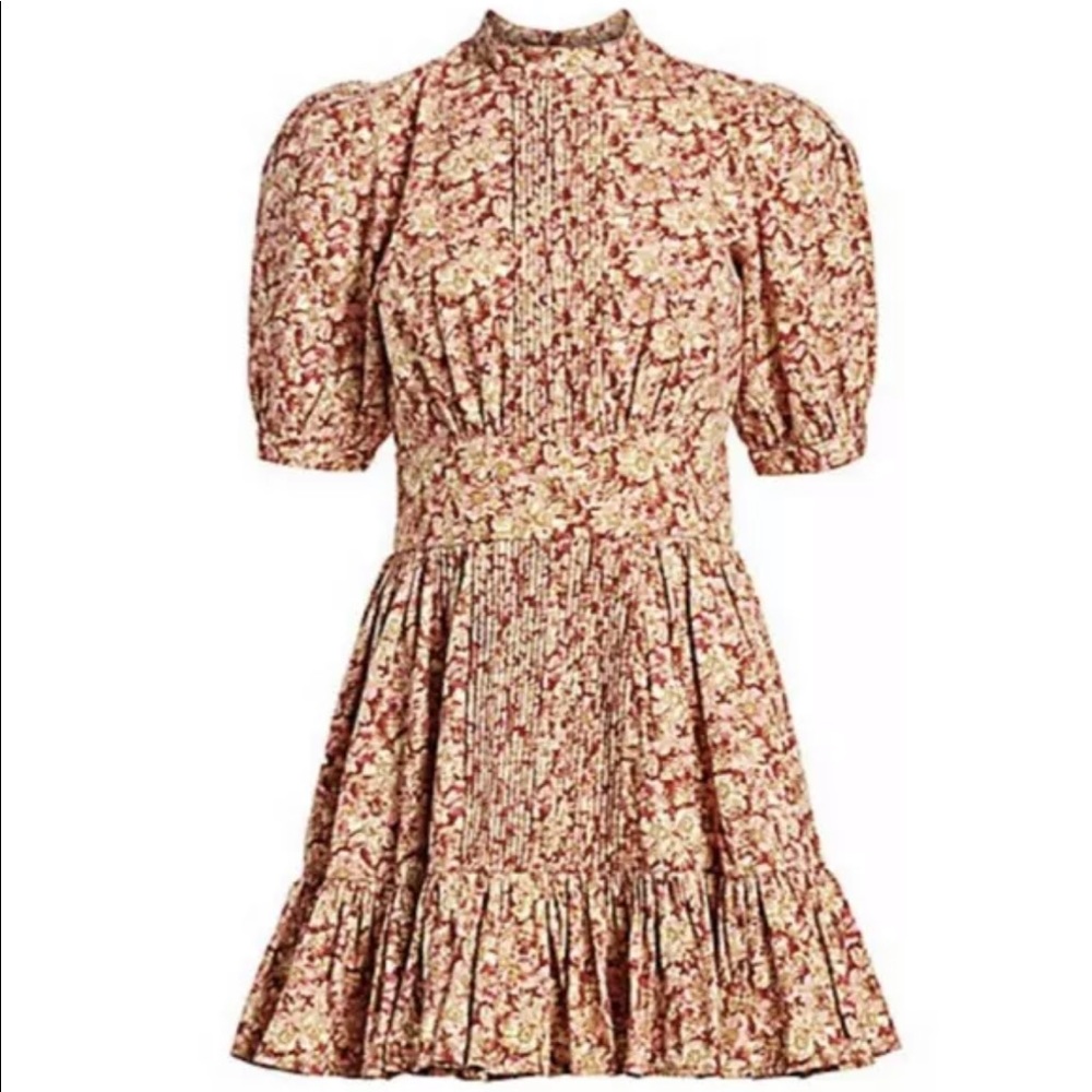 By Timo Floral mini dress XS.